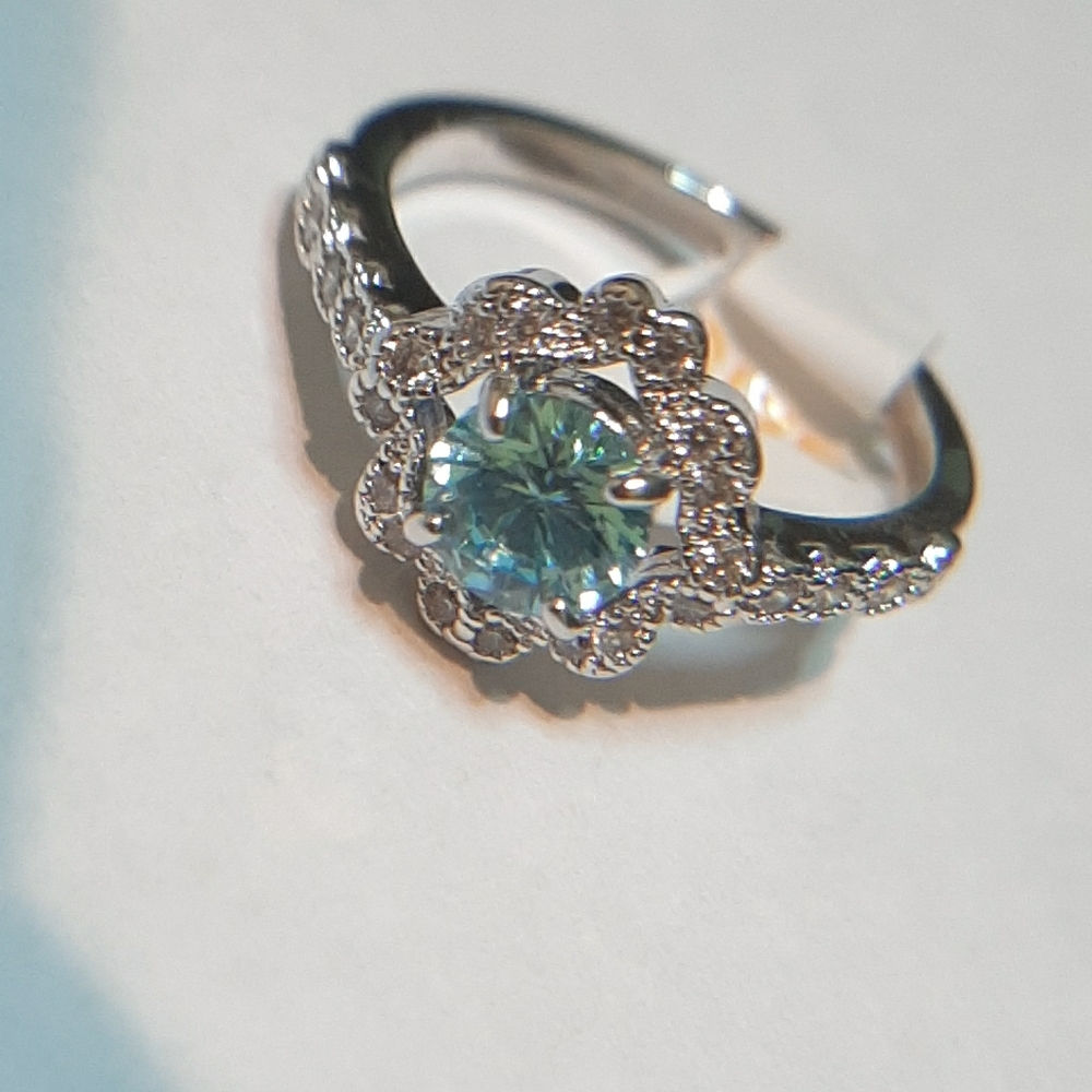 Aquamarine ring